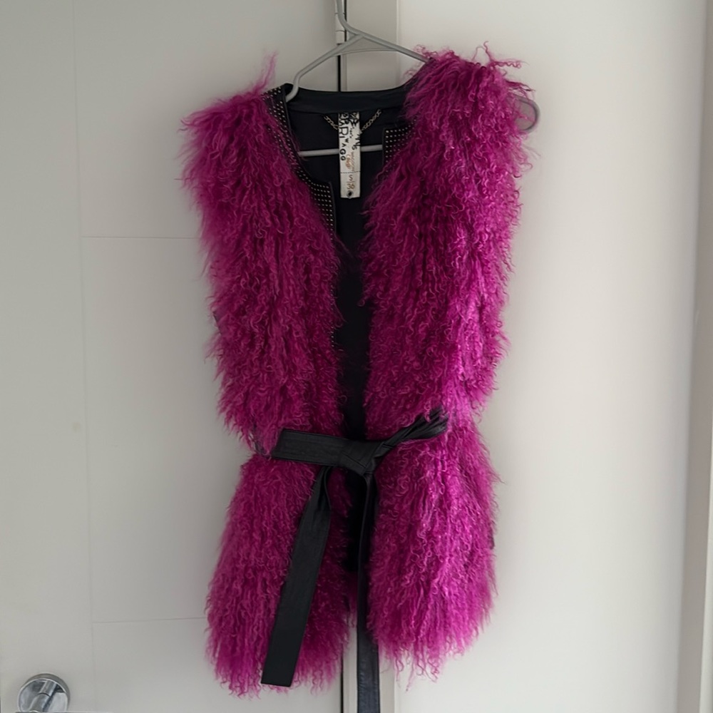 vest, natural llama